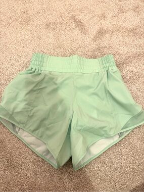 Lululemon Look Alike Mint Green Athletic Shorts